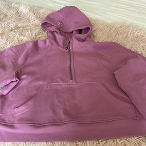 Lululemon hooded scuba sweatshirt